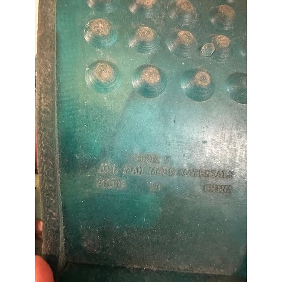 Women’s size “7” Teal Jelly Sandals - Picture 6 of 6